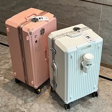 三七分铝框行李箱女大容量高颜值拉杆箱男学生ins轮旅行箱密码箱