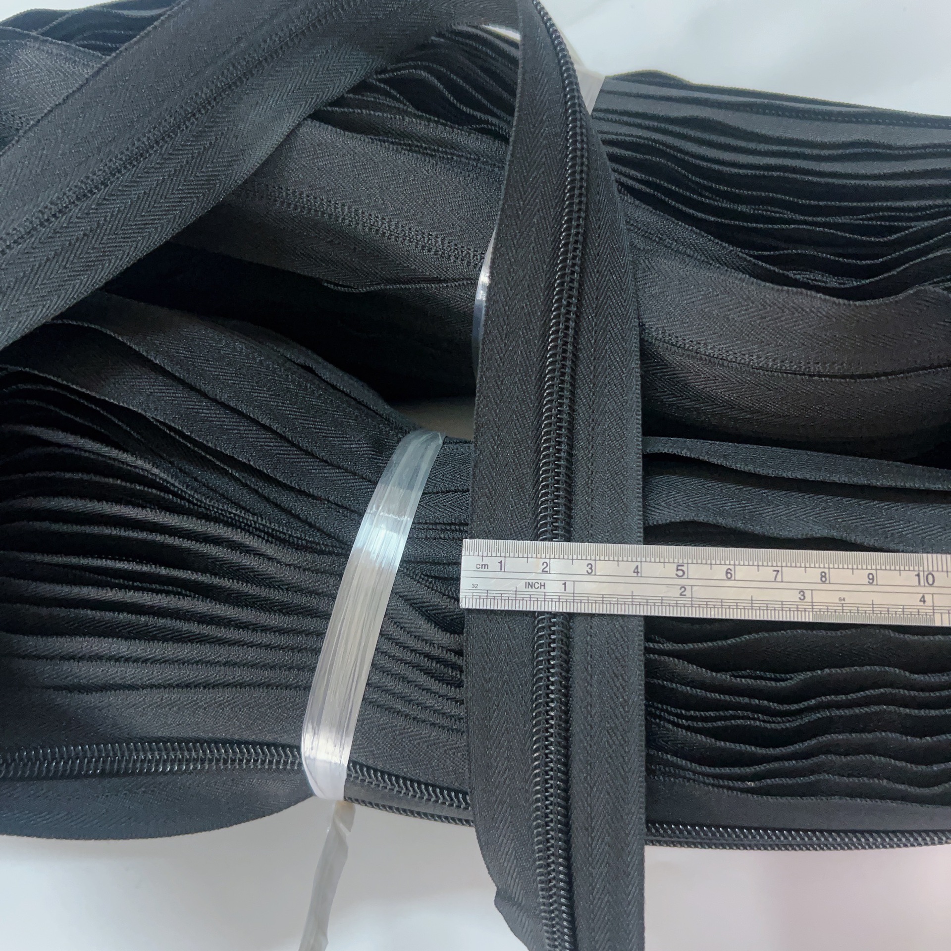 8#人纹拉链哑黑色码装拉链规格齐全帐篷被罩箱包服装用可定 制