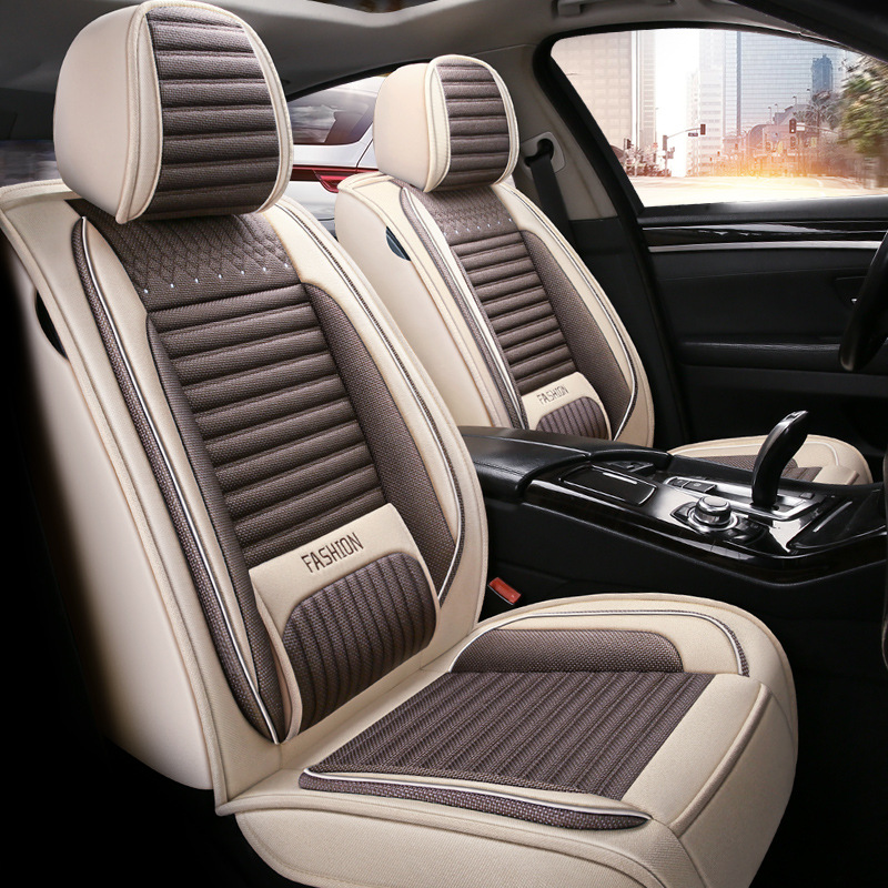 인테리어 린넨 소재 모든 것을 포함하는 고정 허리 시지 통 카시트 쿠션 아마존 국경 북미 공장 헤어 세대 직접 판매