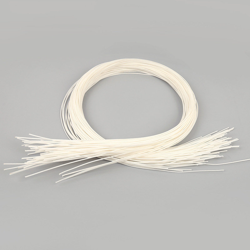 Waxed cotton wire candle wick without iron holder DIY wick one meter can be made of various length specifications