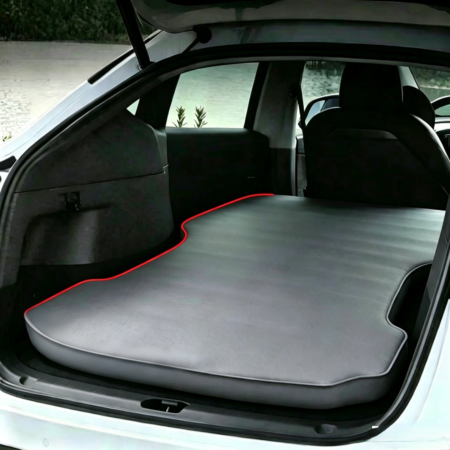 Tesla Special Car Mattress, Travel Outdoor Camping Automatic Inflatable Bed, Car Supplies