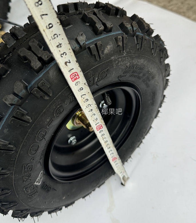 Modified Four-Wheel Electric Go-Kart Parts, Atv Rear Axle, Rear Suspension Assembly, Brake Components, and 6inch Tires