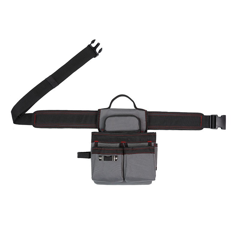 Herramienta de hardware portátil para carpintería eléctrica multifuncional, engrosamiento e impermeable, herramienta maestra de reparación de Oxford, riñonera