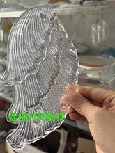 新款水晶玻璃片商业酒店客厅灯灯罩装饰片透明灯片灯具配件