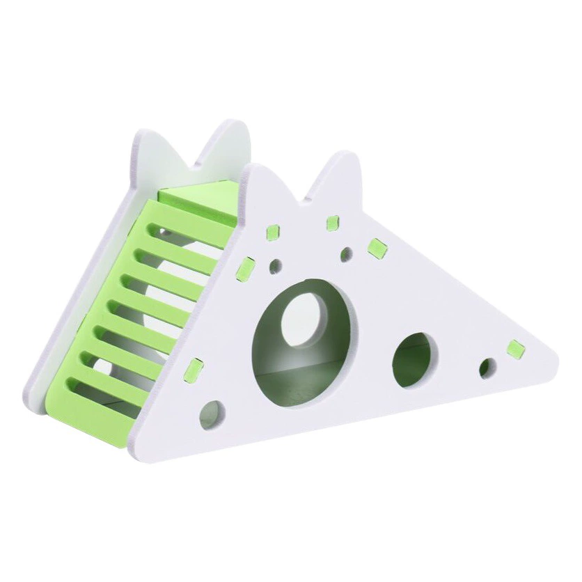 Оптовая продажа хомяка игрушка гнездо горка коттедж ПВХ цветной коттедж спящее гнездо золотой медведь горка игрушка хомяк принадлежности