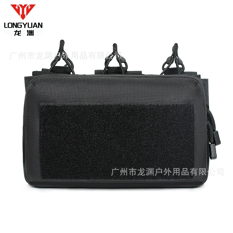 Подсумок для пистолета и винтовки, три подсумка с открытым верхом и 3 нашивками на липучке оптом