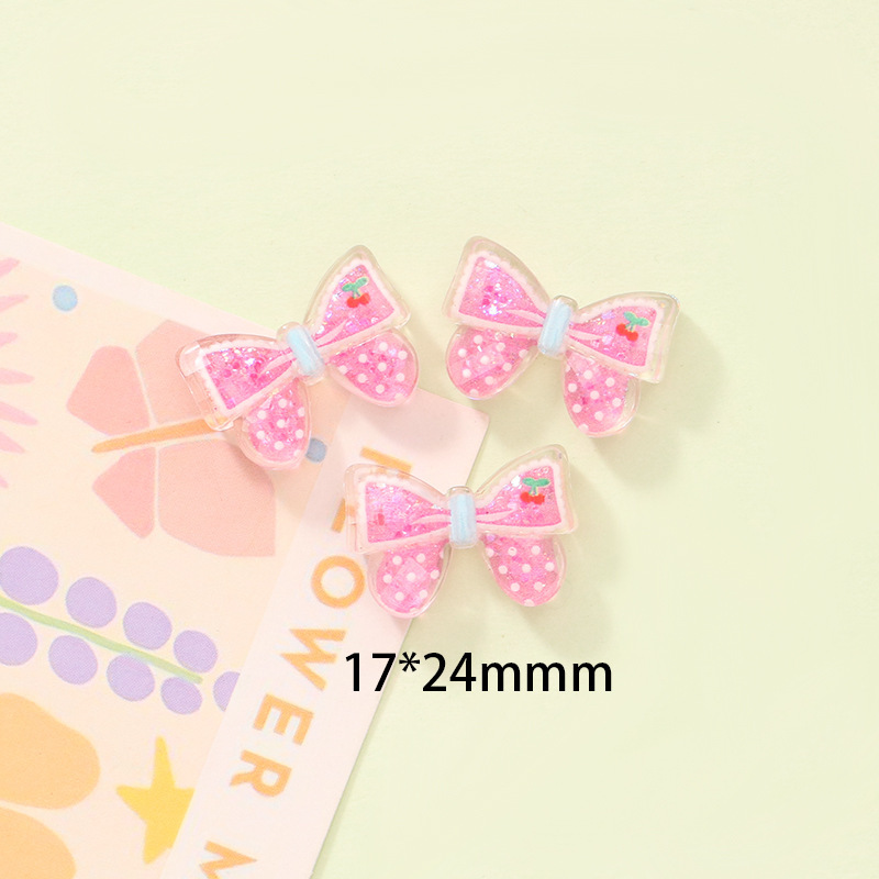 発光ファセット透明リボン耳 diy クリーム接着剤ヘアピン衣類ボタンイヤリング靴バックルアクセサリージュエリー|undefined