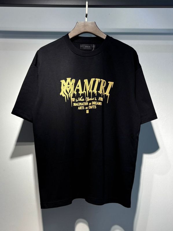 貿易クロスAm新文字クラシックプリント半袖男女同型カップルTシャツiri夏高iri製品タイプ|undefined