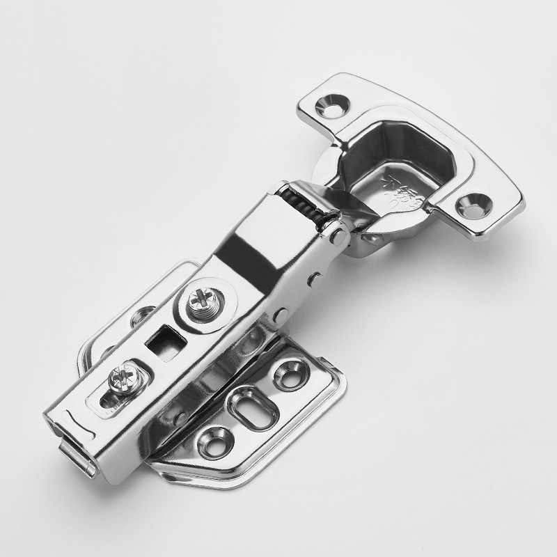 Bisagra de acero inoxidable engrosada 3,0 buffer armario hidráulico puerta muebles bisagra hardware accesorios al por mayor