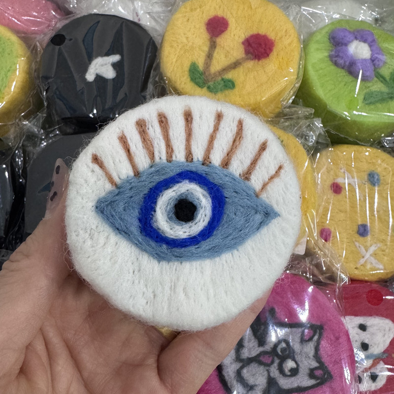 Wool Soap Nepalese Style Pure Handmade Wool Felt Soap Popular Cartoon Pattern Long-Lasting Fragrance Souvenir Cross-Border Wholesale
