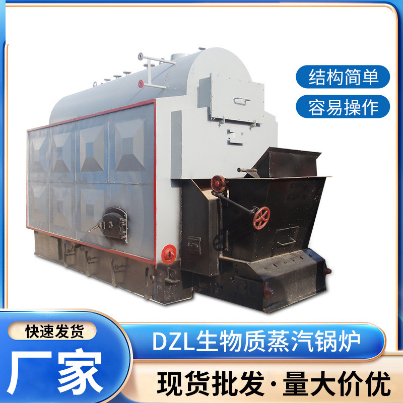 厂家现货DZL生物质蒸汽锅炉 社区单位学校供暖蒸馒头燃煤蒸汽锅炉