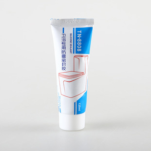 Factory wholesale glass glue engineering toilet special oily white transparent glass glue kitchen anti-mildew quick drying type