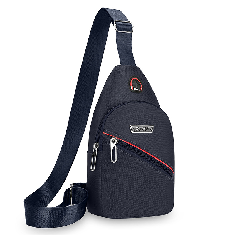 Nuevo bolso de pecho casual para hombres coreanos bolso deportivo para hombres bolso de hombro mochila pequeña bolso de pecho bolso de bicicleta