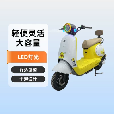 Small P9 Lithium Battery Electric Bicycle with Long Range, Licensed Electric Scooter, Electric Motorcycle, Two-Wheel Vehicle