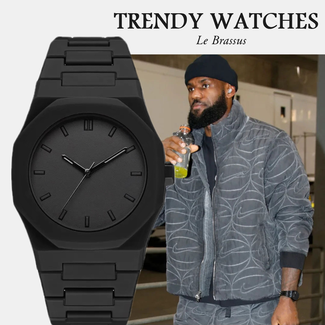 Watches for Men, High-End Waterproof Women's Watches, Popular Plastic Men's Quartz Watches in Southeast Asia and the Middle East, Cross-Border New Models