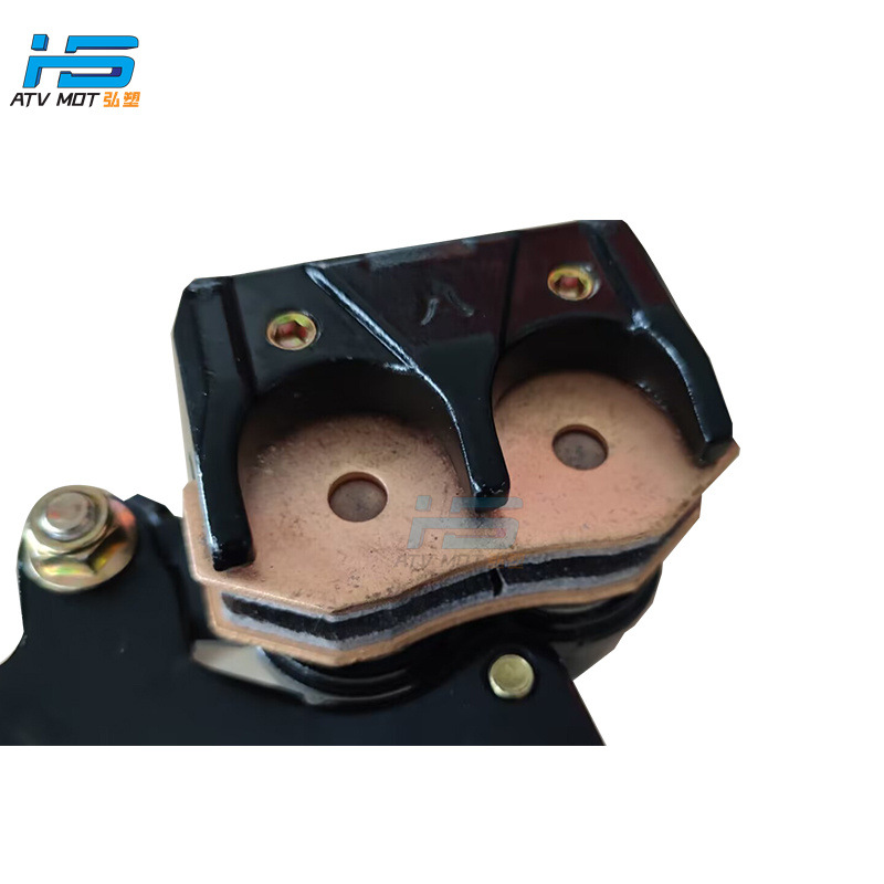 Off-road motorcycle accessories rear brake pump double cylinder bracket big A doctor copper base brake pump caliper 15MM