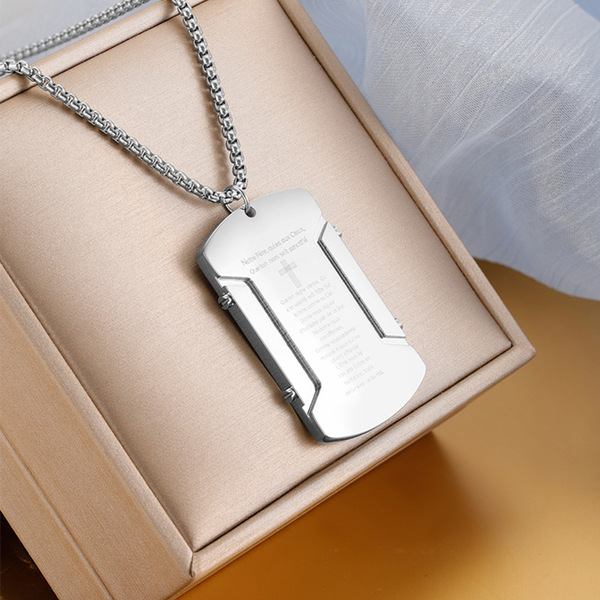 universal pendant hip-hop style stainless steel for men and women