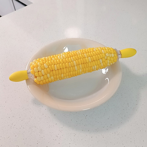 2 corn steel forks, stainless steel corn needles, European-style fruit forks, fruit picks, barbecue forks, non-stick for eating corn