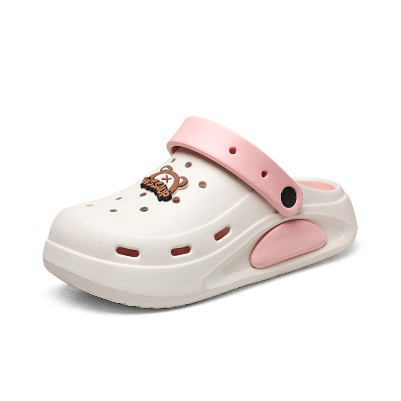 Zapatillas de mierda para hombres de verano, sandalias deportivas de playa de playa para jóvenes conductores al aire libre de dos usos.