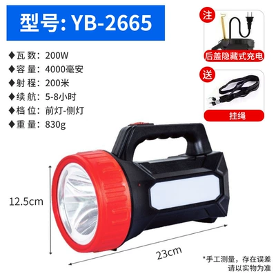 UV fənərlər, High-Power, Ultra-Bright, Long-Lasting Rechargeable - 2665-portable-lamp-test-lamp