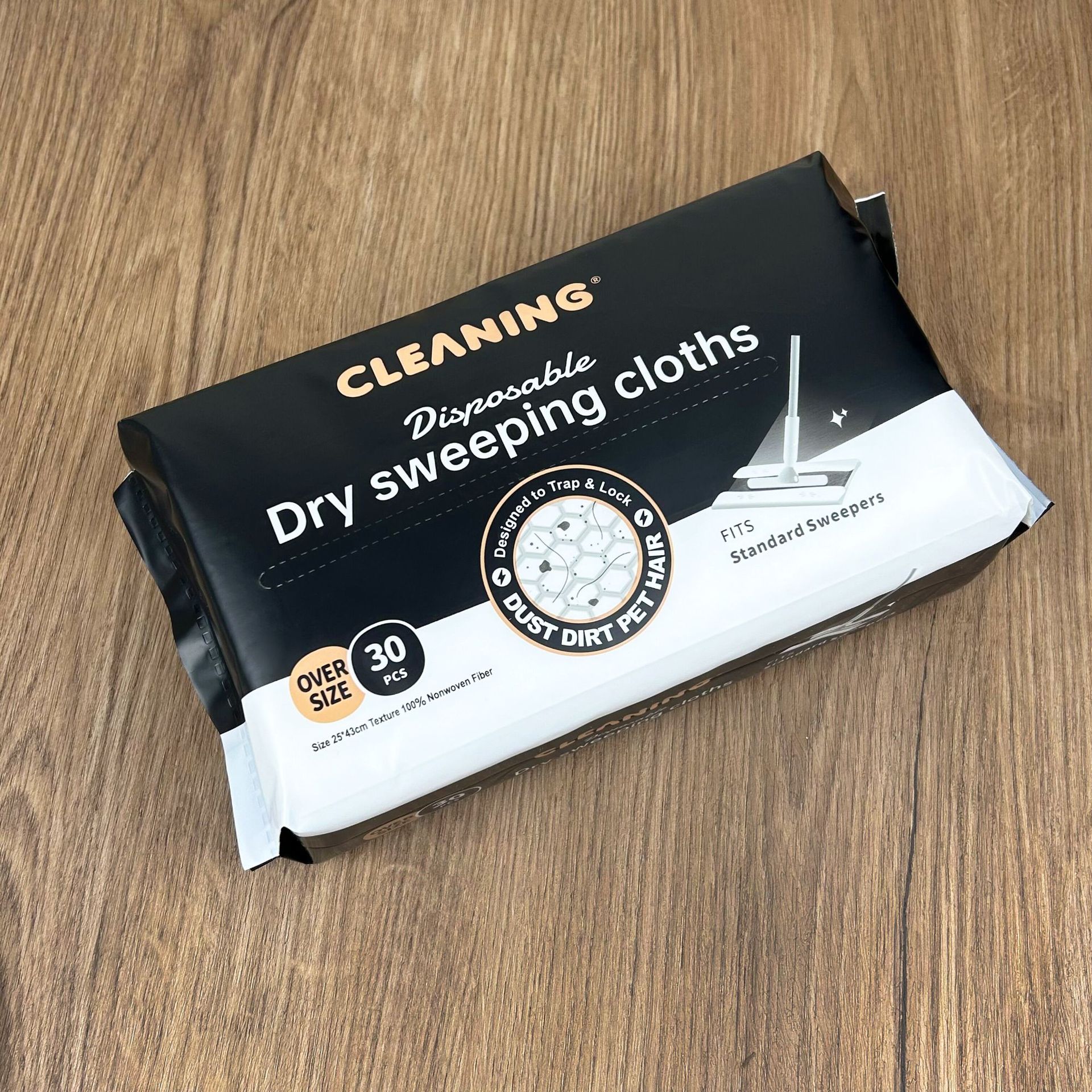 Papel de eliminación de polvo electrostático más grande, papel de succión, fregona, limpieza de cabello sin polvo para el hogar, papel de fregona desechable