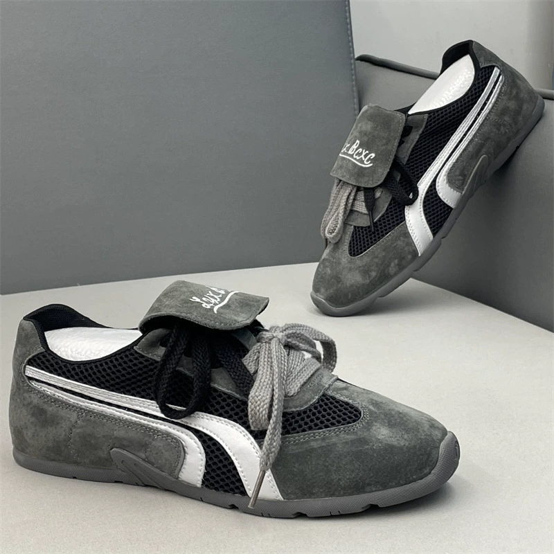 Мужские туфли 2025 новые повседневные туфли мужские универсальные модные слипоны высококачественные модные модели