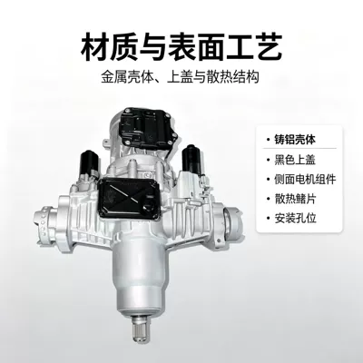 Differential assembly assembly 68545101AC, for 2.4L