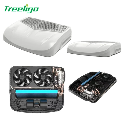 Aspligo New Dual-Fan Car Air Conditioner All-In-One 12V24V High Cooling Capacity Truck Rv Parking Air Conditioner (Automotive air conditioning) - 24v