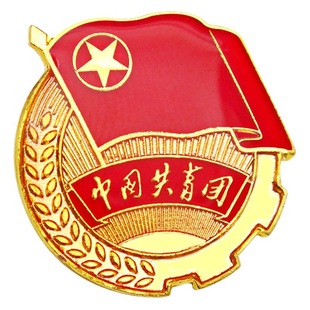 Factory standard edition Communist Youth League strong magnetic badge school student group badge iron plastic Group member badge group badge wholesale