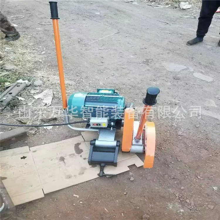 电动锯轨机钢轨切断机动力锯轨工具手推式砂轮切割便携式轨维护具