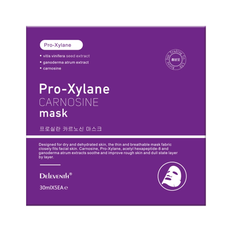 Маска для лица (Deleventh) Pro-Xylane Carnosine, увлажняющий антивозрастной 30 мл — одноразовая или 5-pack