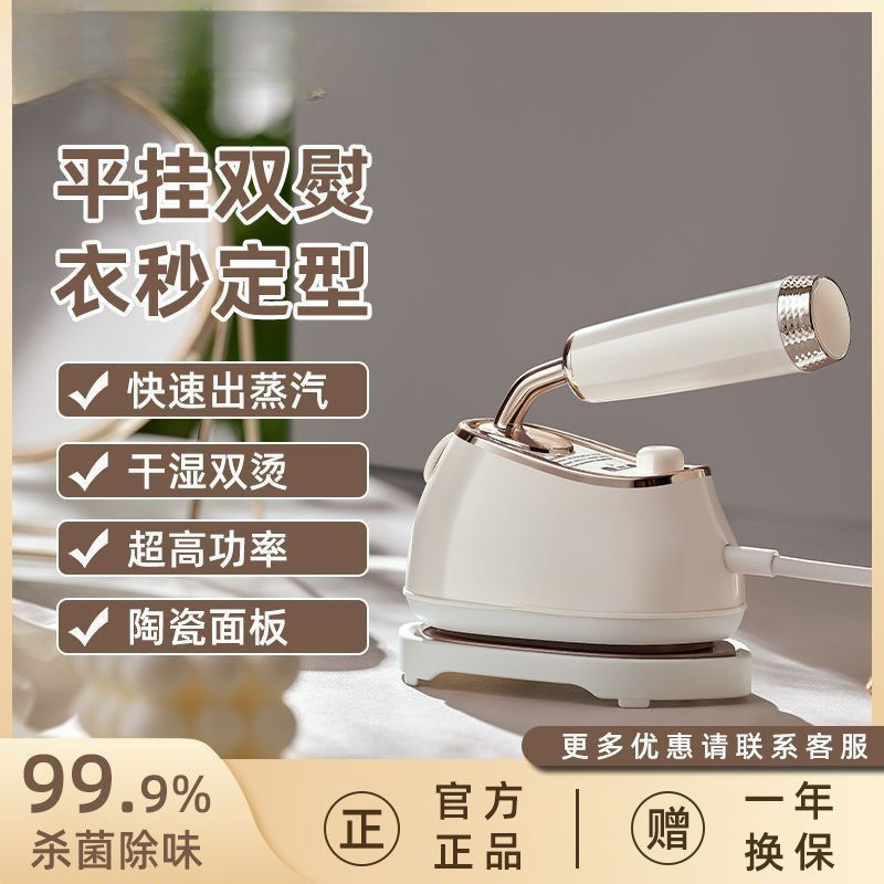New Handheld Garment Ironing Machine Steam Electric Iron Household Portable High-Power Ironing Clothes