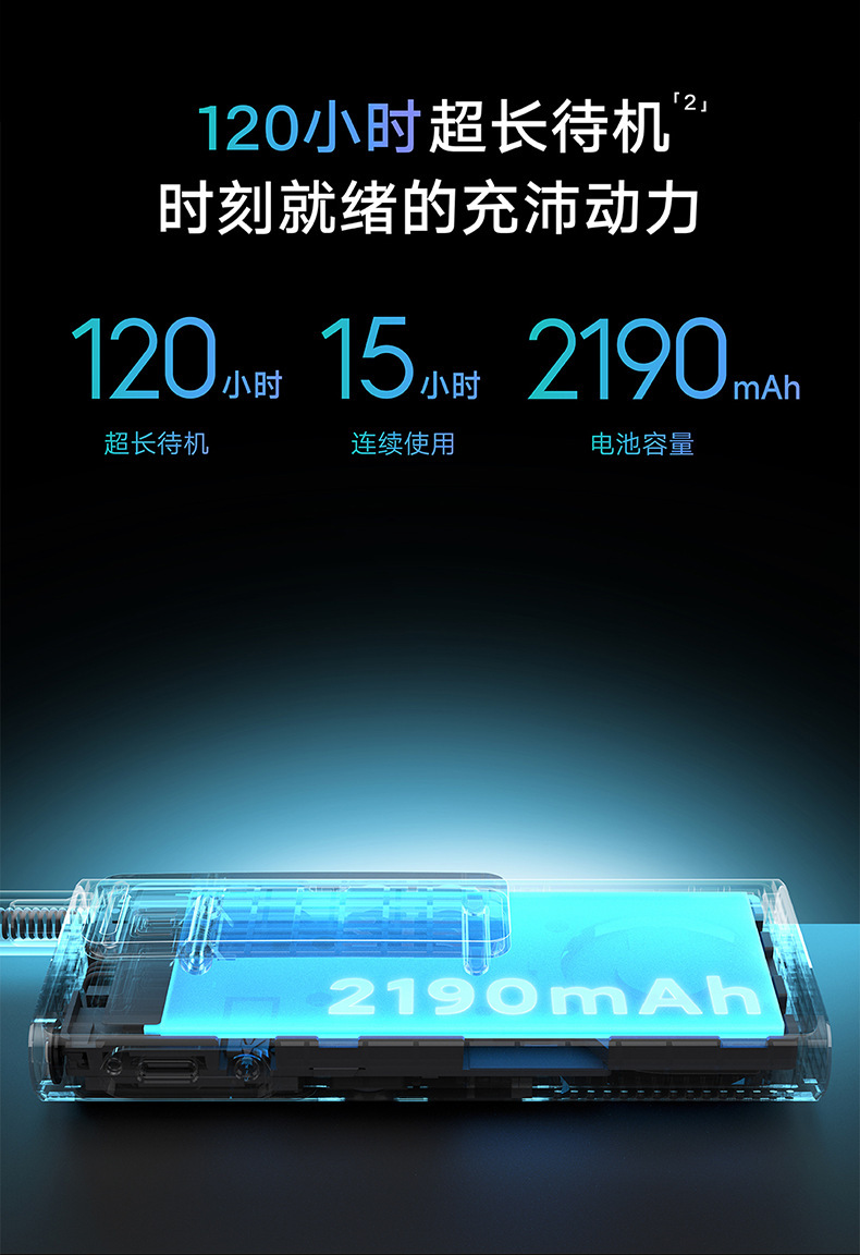 小米2S超薄手持米家对讲机深空灰