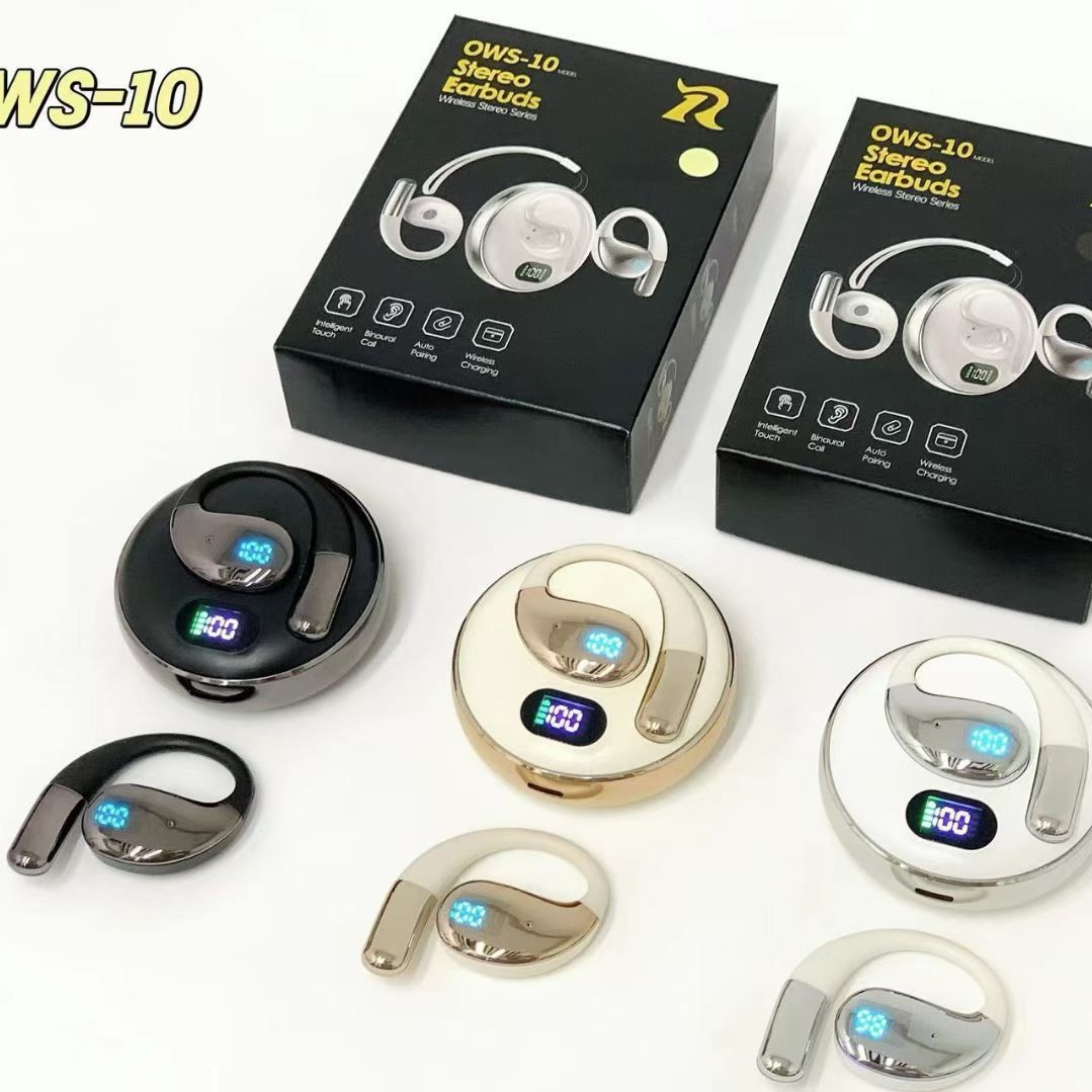 OWS - 10 auriculares Bluetooth inalámbricos inalámbricos, auriculares para niños y niñas, deportes de larga duración, auriculares de reducción de ruido al por mayor