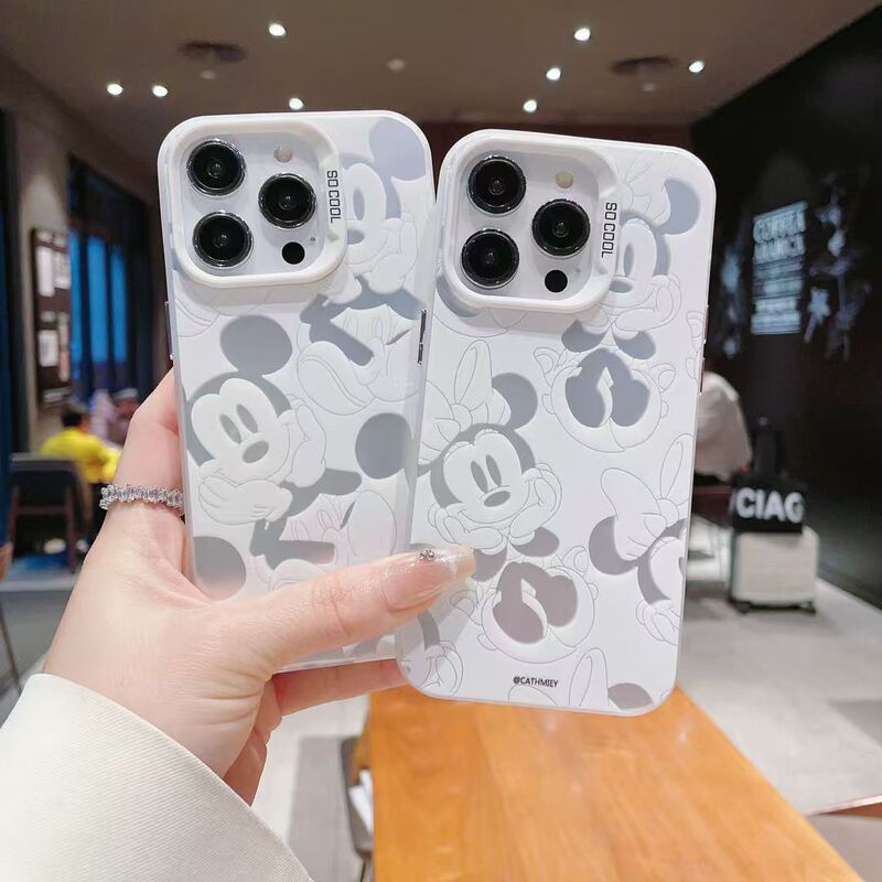 Cute Mickey and Minnie Suitable for Apple 17 Pro Max Phone Case Trendy iPhone 16 Plus Protective Case 15 New Cute Mickey and Minnie Suitable for Apple 17 Pro Max Phone Case Trendy iPhone 16 Plus Protective Case 15 New