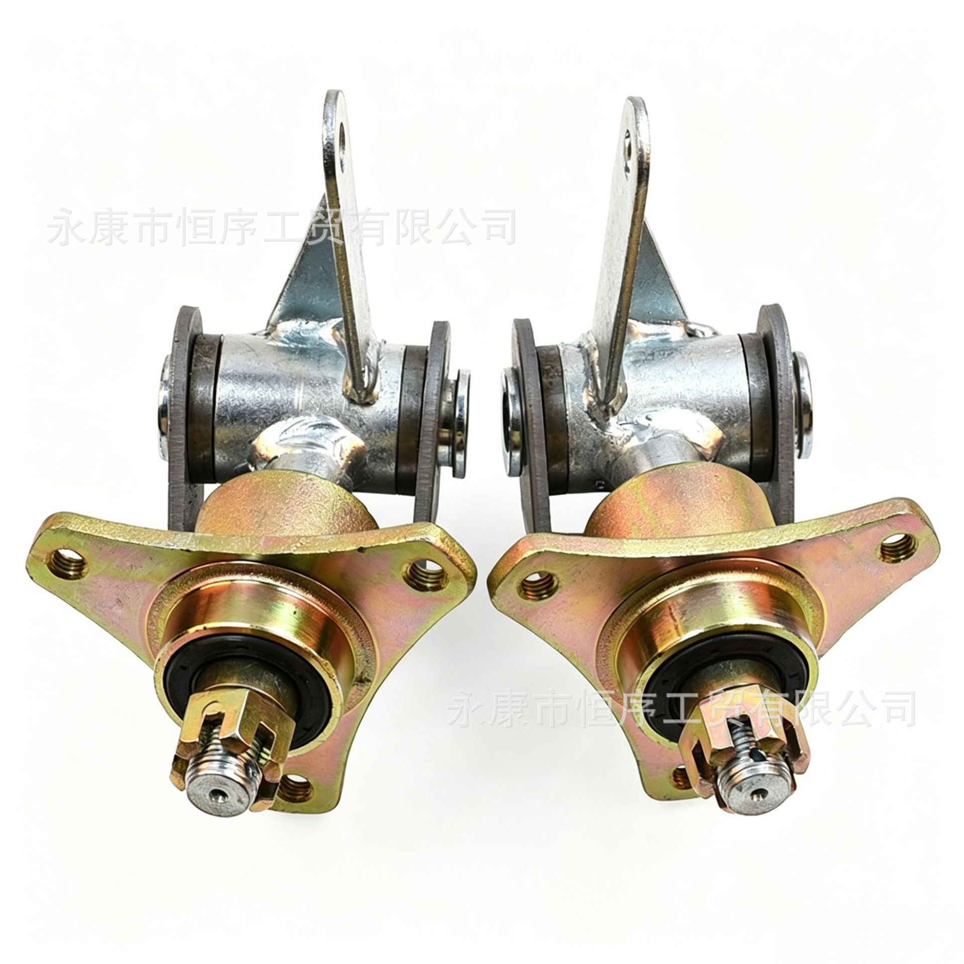 168 Go-Kart Parts DIY Four-Wheel Modified Steering Knuckle Flange Wheel Hub Mount Front Wheel Bearing Mount