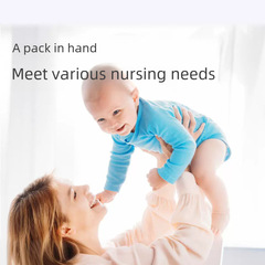 Wholesale 8 pieces 8-pack ultra mini wet wipes for babies, personal hygiene, portable pocket-sized children's cleaning wet wipes