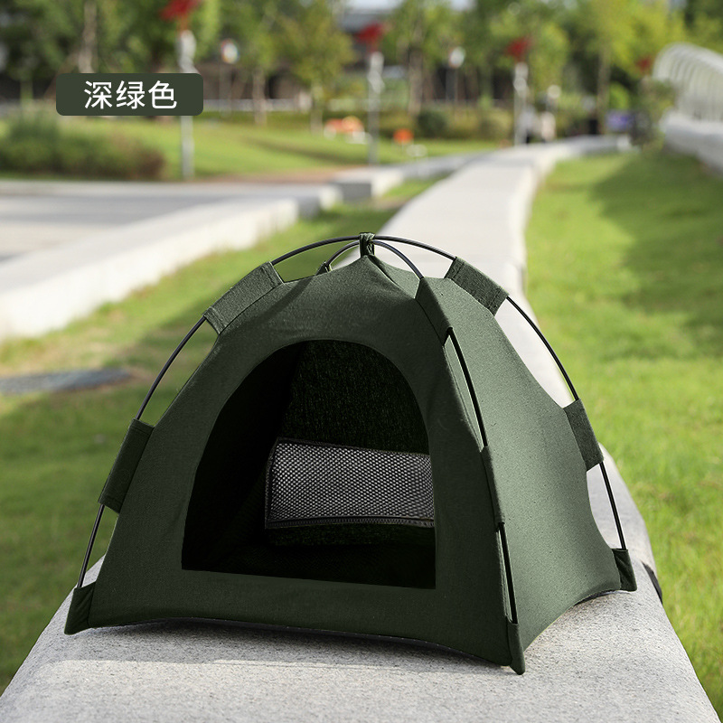 Tienda de mascotas transfronteriza perrera plegable extraíble gato tienda al aire libre perro Casa de mascotas suministros para mascotas