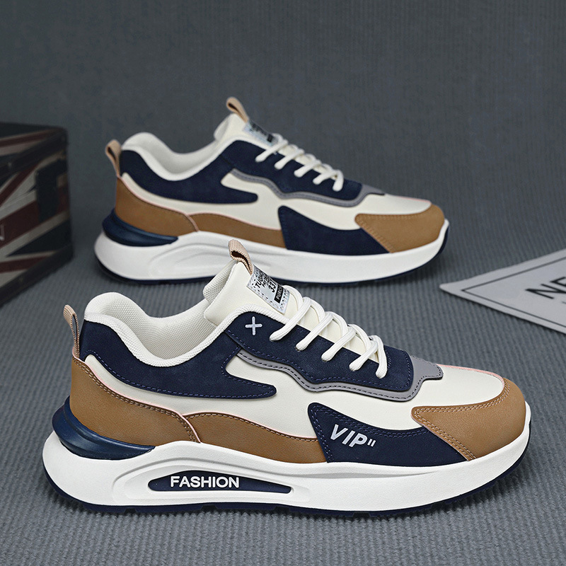 Men's Shoes Bestseller 2026 Summer New Leather Waterproof Casual Sports Shoes Fashion Trend Running Dad Shoes D292 Men's Shoes Bestseller 2026 Summer New Leather Waterproof Casual Sports Shoes Fashion Trend Running Dad Shoes D292