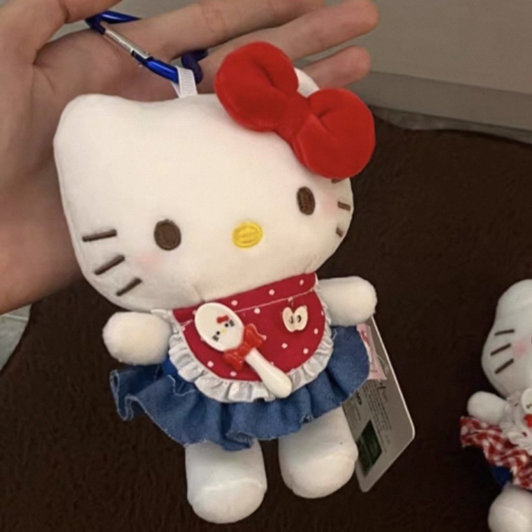 正版棒球HelloKitty包包挂件毛绒卡通可爱玩偶钥匙扣装饰品送礼物|undefined
