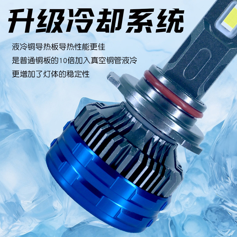 DGLS alto lumen mini tamaño LED 9005 luz delantera R15 H1 9006 LED luz especial para automóviles