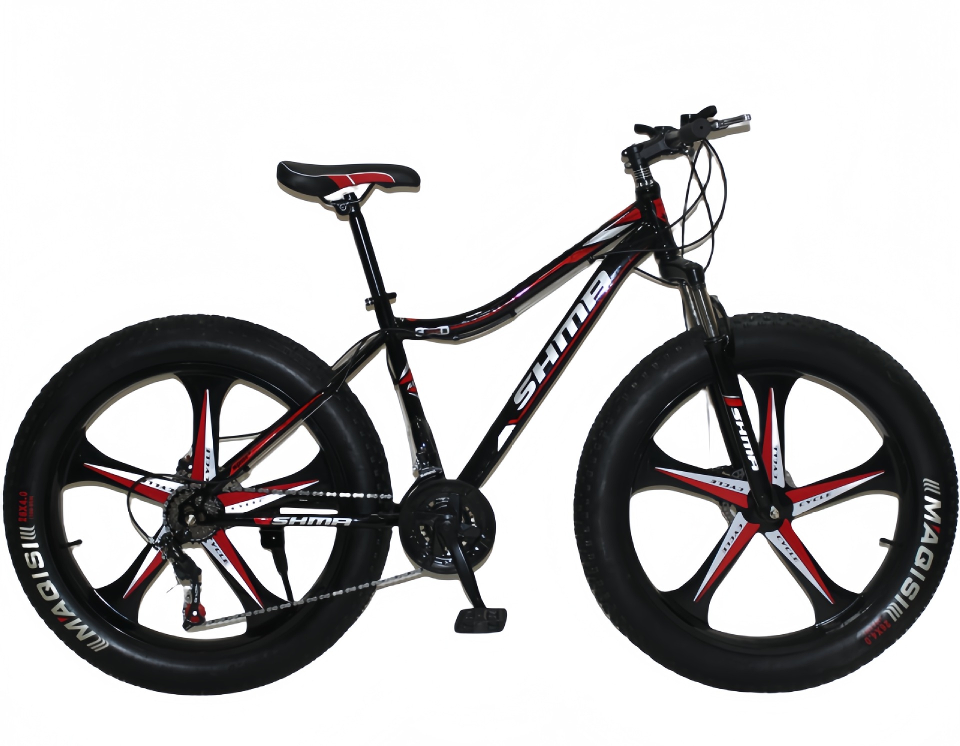 Bicicleta de playa de Sanheba 4.0 bicicletas de montaña con neumáticos de velocidad variable bicicletas de montaña de doble cilindro ciclismo de montaña a través de la nieve