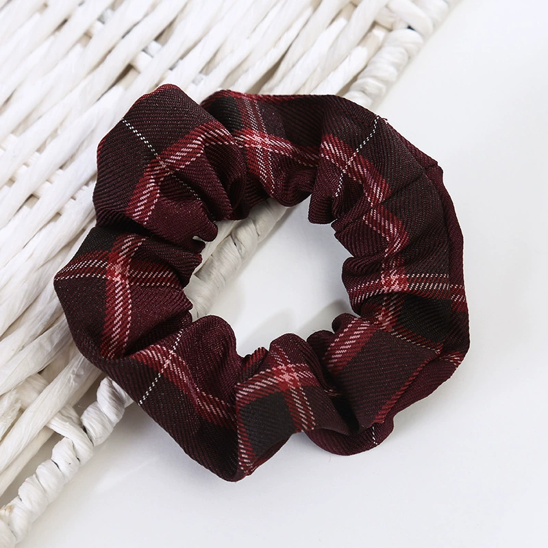 Корея волосы прожиг large intestine hair ribbon полосы галстук голова верёвка сеть красный девочка полный жир кишечника шарик волосы кольцо оптом