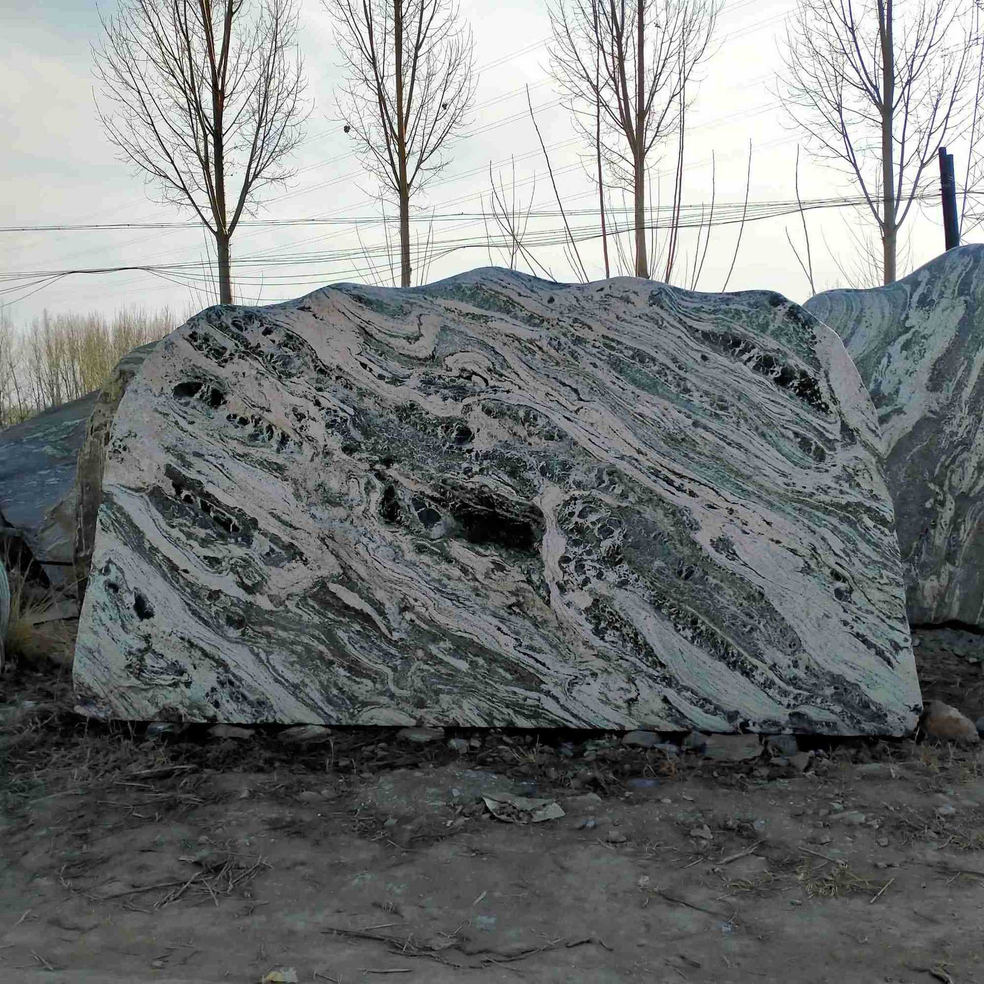 House number The screen Pebble Rockery Carved stone Shixue Wave stone Landscape Stone Stone Mountain Lawn Landscape stone