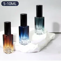 Парфюмерная бутылка с градиентным цветом Парфюмерная бутылка с высоким значением Парфюмерная бутылка 5ml Косметика пустая бутылка портативный флакон для духов