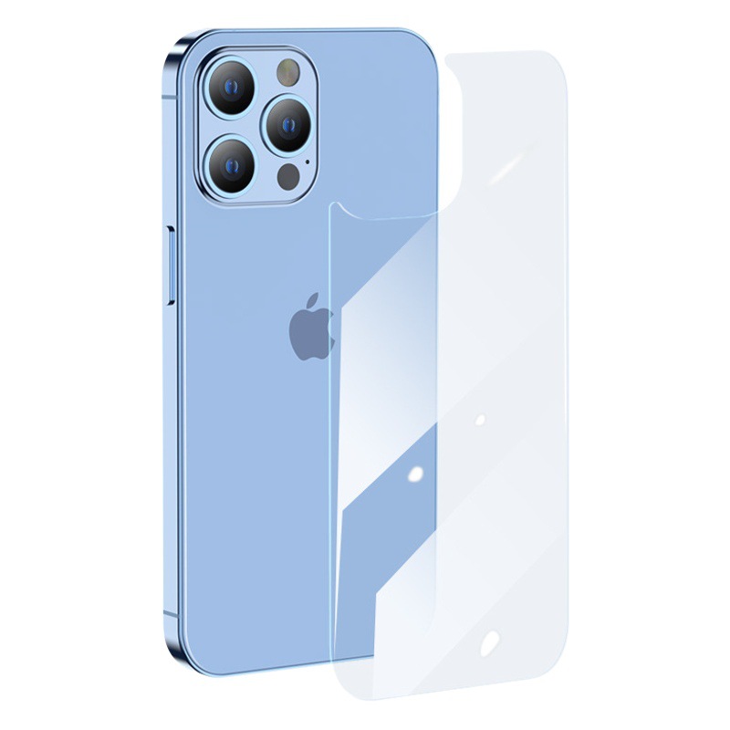 Aplicable Apple 16 película trasera iphone14Pro max película trasera 13 12 11 película blanca película trasera película templada para teléfono móvil