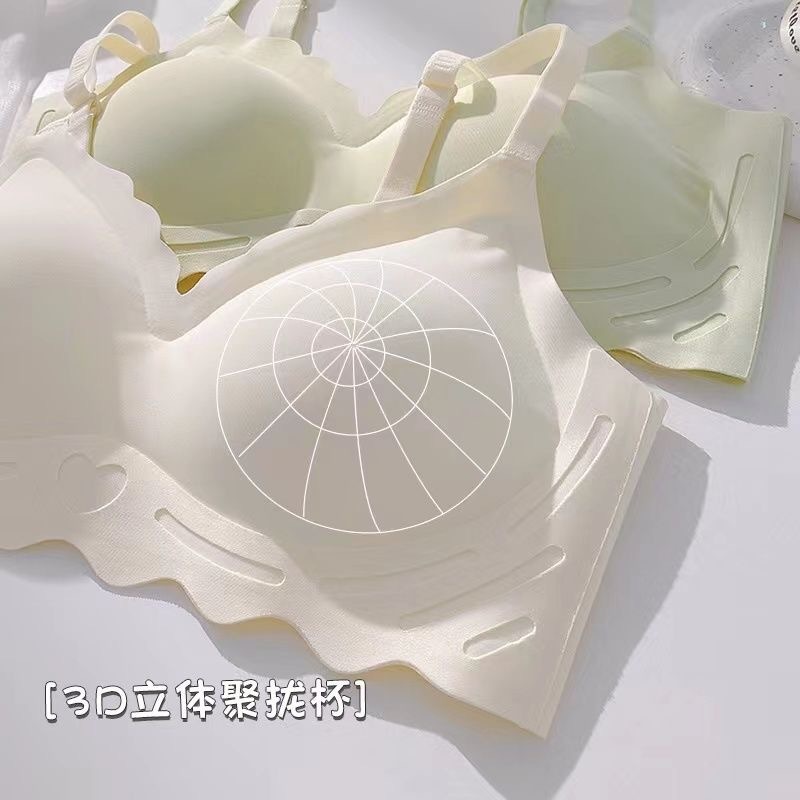 無痕下着女性無鋼圏美背大胸顕小胸睡眠文ブラジャー収副乳メーカー直販|undefined