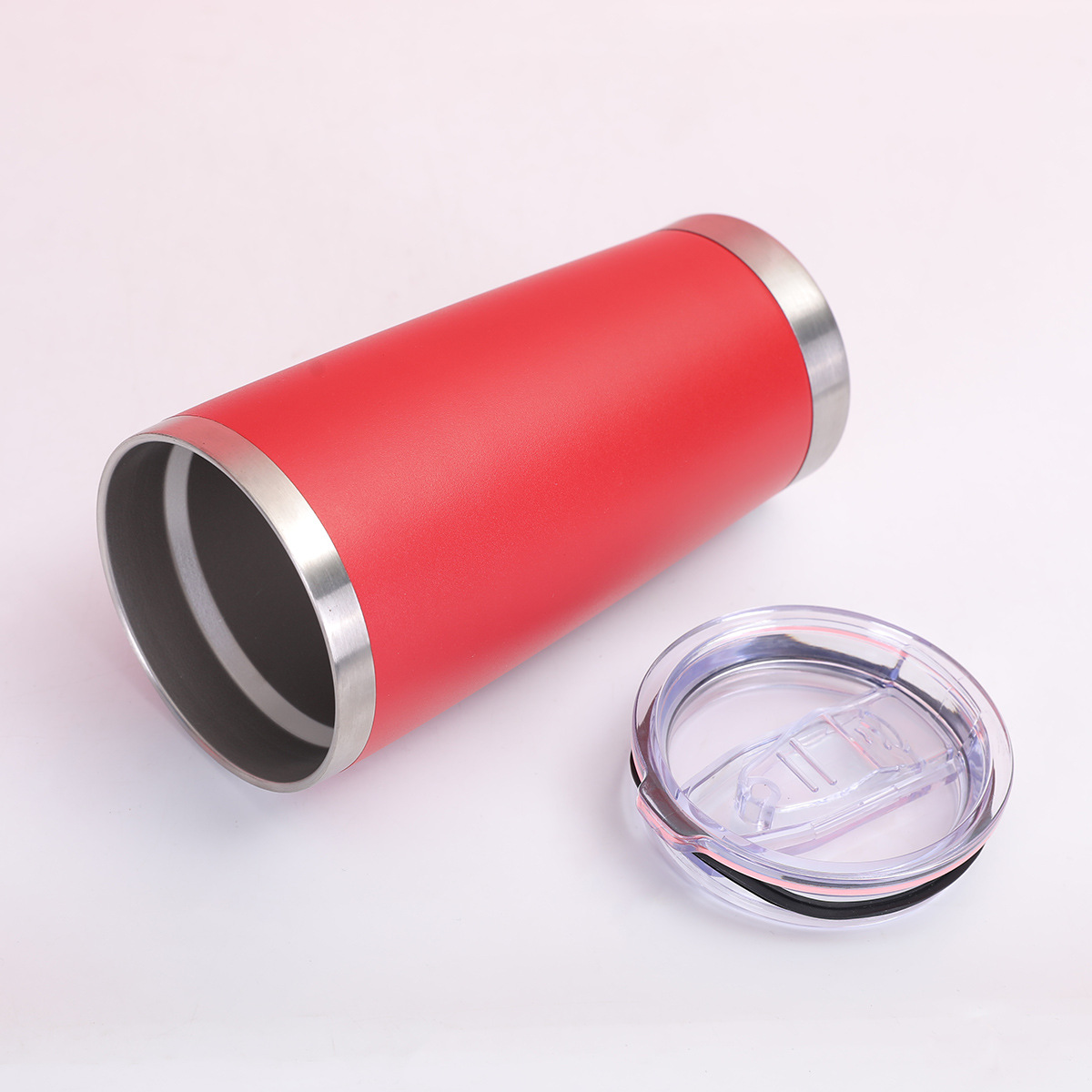 Taza de coche transfronteriza de 20oz Taza de aislamiento de refrigeración al vacío de doble capa de acero inoxidable 304