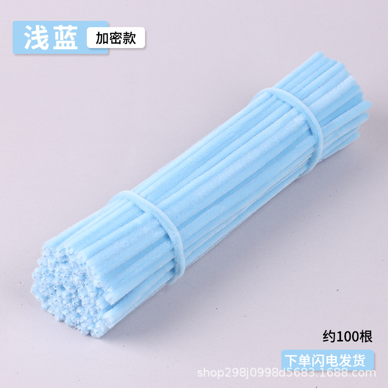 Fábrica de cabello recto inteligente varilla de torsión 7.5mm cifrado mezcla creativa DIY al por mayor mano de jardín de infantes