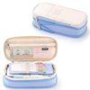 Ankou stationery Japanese and Korean style macaron color matching can be transformed into large -capacity upgraded pens bag stationery box